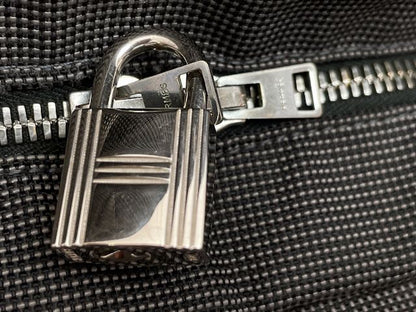HERMES エルメス エールライン トート MM 中古  100951M トートバッグ 鞄 グレー キャンバス ユニセックス