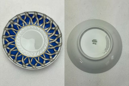 未使用品 Richard Ginori フィオッコグレース カップ＆ソーサー ペア 中古  リチャードジノリ 洋食器 ブランド 紅茶 ティー 2客