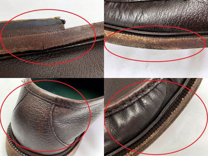 GUCCI グッチ ビット ローファー 約25cm 中古  ブラウン 茶 レザー 本革 ブランド 靴 シューズ