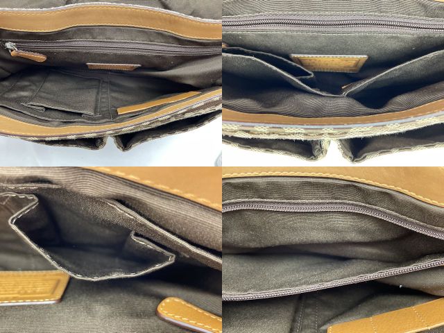 COACH コーチ ミニシグネチャー ボヤージュ ショルダーバッグ 中古  F70182 ベージュ キャンバス 鞄 ブランド おしゃれ