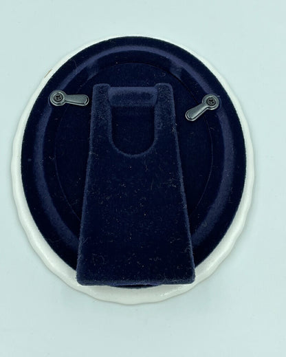Wedgwood ワイルドストロベリー フォトフレーム 中古 ウェッジウッド 写真立て インテリア 雑貨 イチゴ 丸 小さめ