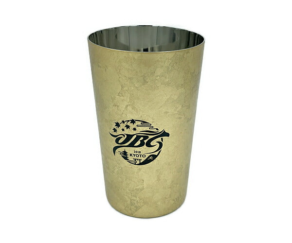 未使用品 JBC タンブラー 2018 KYOTO 中古  今治 コップ 洋食器 金箔 カップ おしゃれ