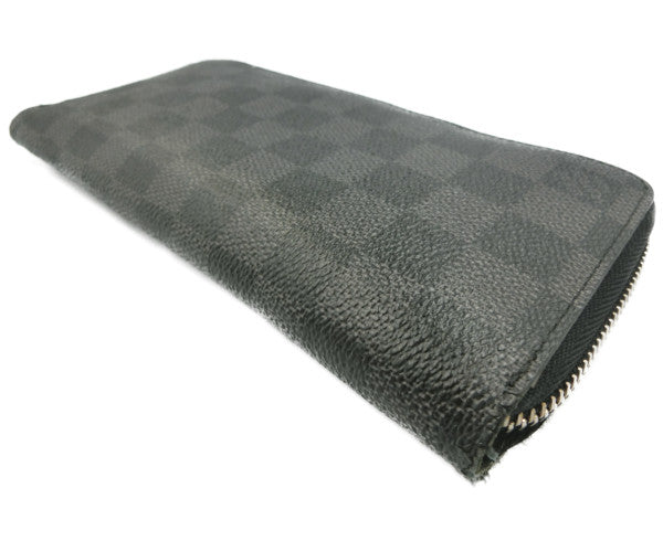 　LOUIS VUITTON/ルイヴィトン ダミエグラフィット ジッピー ウォレット ヴェルティカル 中古 N63095 ラウンドファスナー 長財布 ブラック 黒