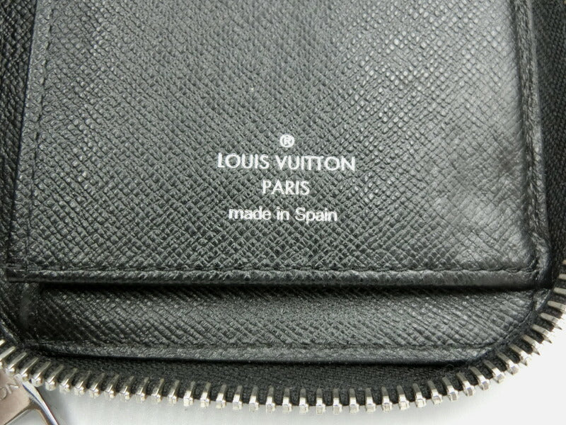 　LOUIS VUITTON/ルイヴィトン ダミエグラフィット ジッピー ウォレット ヴェルティカル 中古 N63095 ラウンドファスナー 長財布 ブラック 黒