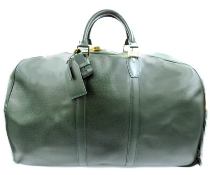 　LOUIS VUITTON ルイヴィトン タイガ ケンダルGM 中古 M30114 ボストンバッグ グリーン 緑 大容量 鞄