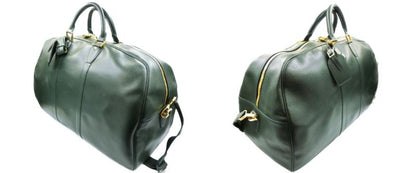 　LOUIS VUITTON ルイヴィトン タイガ ケンダルGM 中古 M30114 ボストンバッグ グリーン 緑 大容量 鞄