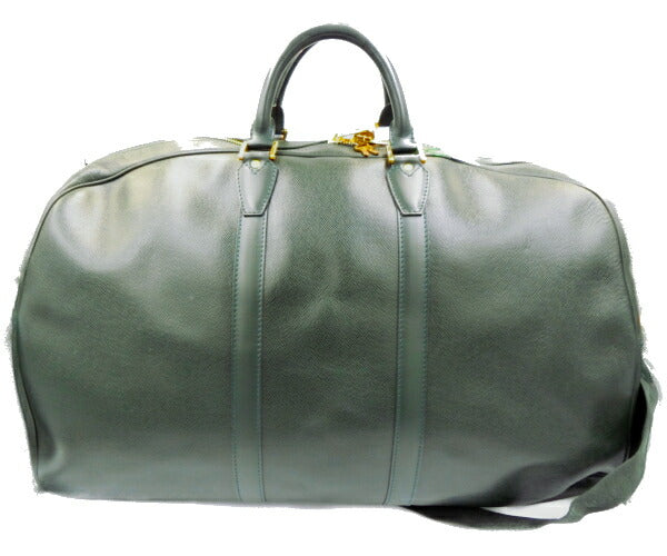 　LOUIS VUITTON ルイヴィトン タイガ ケンダルGM 中古 M30114 ボストンバッグ グリーン 緑 大容量 鞄