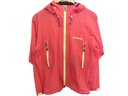 Columbia デアトゥディスカバージャケット L PM5040 中古 コロンビア トレッキングアウター 防水 ライトブルゾン