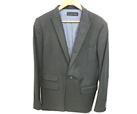 DSQUARED2 ディースクエアード テーラードジャケット 52 中古  メンズ グレー コットン 3L シンプル