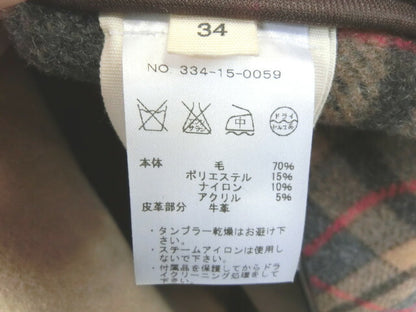 LONDON TRADITION ロンドントラディション ダッフルコート 34 中古  キャメル ブラウン 茶 メンズ ウール カジュアル Mサイズ 冬物