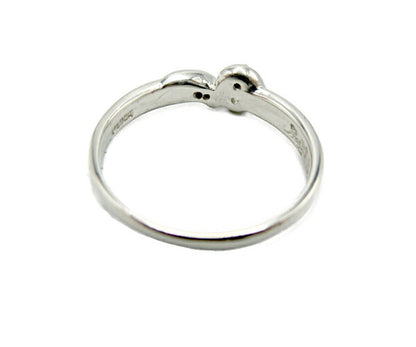 pt900 ダイヤモンド 0.1ct リング 8-9号 中古  アクセサリー 指輪 プラチナ レディース