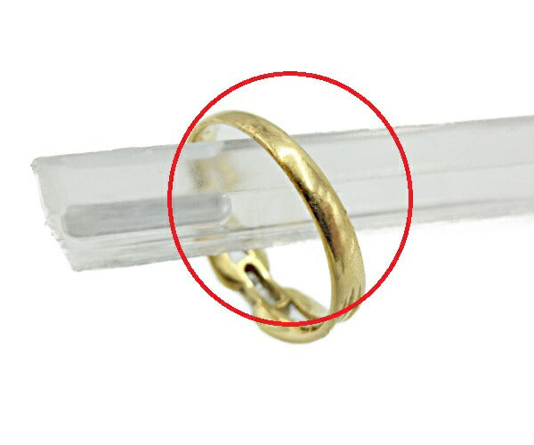 K18 ダイヤ 0.08ct リング 12号 中古  アクセサリー 指輪 ゴールド ダイヤモンド 18金 レディース