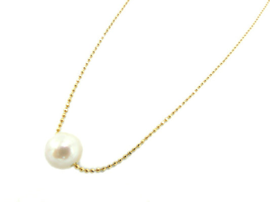 K18 パール 7.2mm ネックレス 中古  真珠 18金 ゴールド アクセサリー ジュエリー シンプル