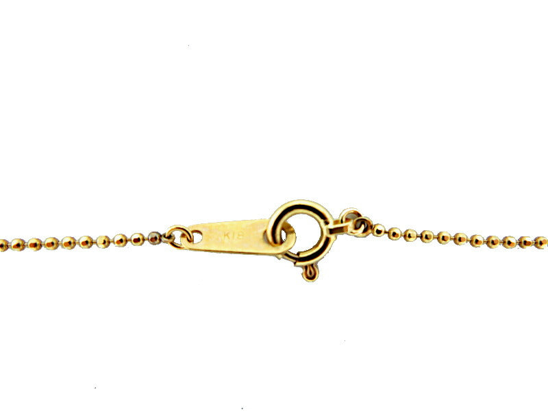 K18 パール 7.2mm ネックレス 中古  真珠 18金 ゴールド アクセサリー ジュエリー シンプル