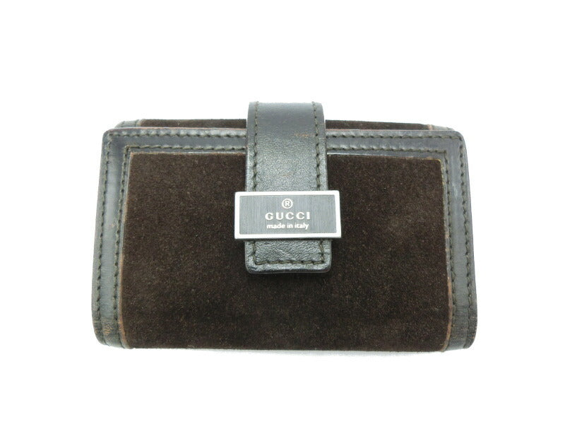 GUCCI MODEL DEPOS 6連キーケース 中古  グッチ レザー 鍵 カギ 箱(ｹｰｽ)付