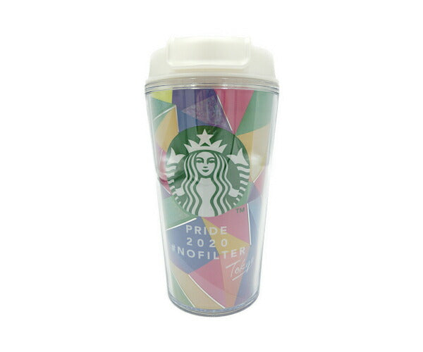 未使用 スターバックス 2020 PRIDE 355mlレインボータンブラー 中古 オンライン限定販売品 箱(ｹｰｽ)付