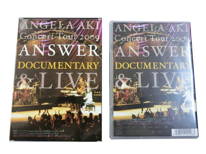 EPIC アンジェラアキ ドキュメンタリー＆ライブ 2009 ANSWER DVD 中古 ANGELA AKI 邦楽 コンサート ライヴ
