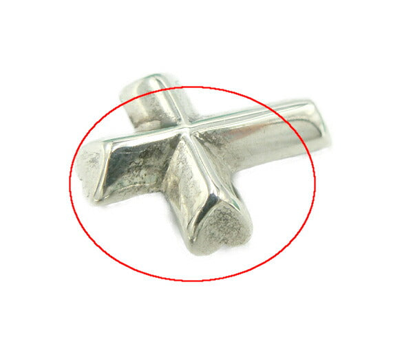 TIFFANY&Co. ティファニー シルバー925 スモール クロス ペンダントトップ 中古  アクセサリー ジュエリー 銀 十字架 レディース ブランド