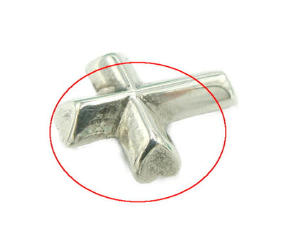 TIFFANY&Co. ティファニー シルバー925 スモール クロス ペンダントトップ 中古  アクセサリー ジュエリー 銀 十字架 レディース ブランド