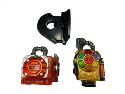 バンダイ DX極ロックシード&カチドキロックシードセット 中古  BANDAI 仮面ライダー鎧武 変身アイテム カチドキアームズ