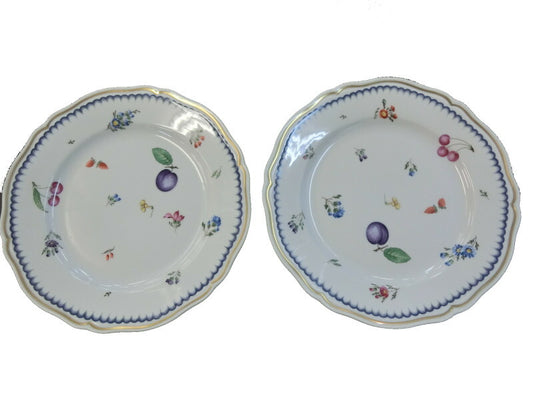 Richard Ginori イタリアンフルーツ 24cm プレート ペア 中古  リチャードジノリ 洋食器 大皿 盛皿