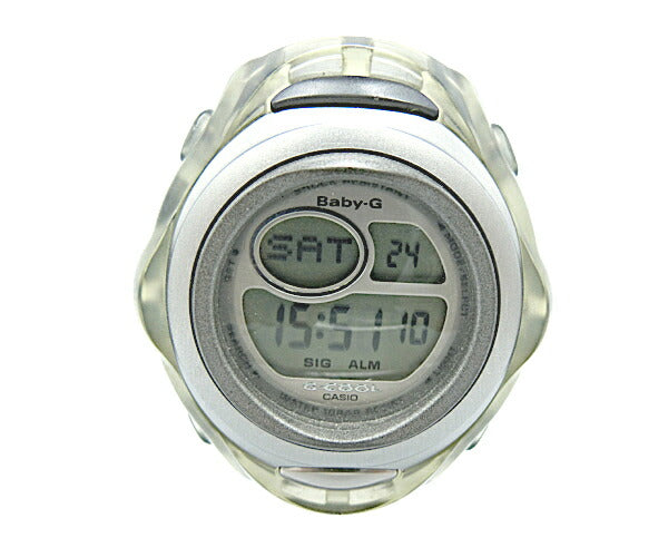 CASIO カシオ Baby-G BGC-100 クォーツ 腕時計 中古 デジタル グレー レディース ブランド カジュアル