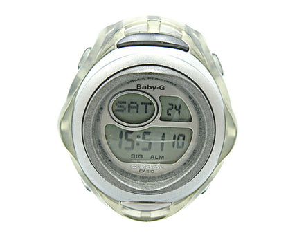 CASIO カシオ Baby-G BGC-100 クォーツ 腕時計 中古 デジタル グレー レディース ブランド カジュアル