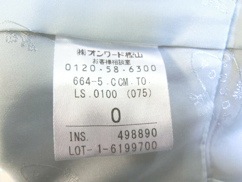 TOCCA ライトコート 0(S) ネイビー ポリエステル100% 中古   トッカ オンワード樫山 レディース ファッション アパレル