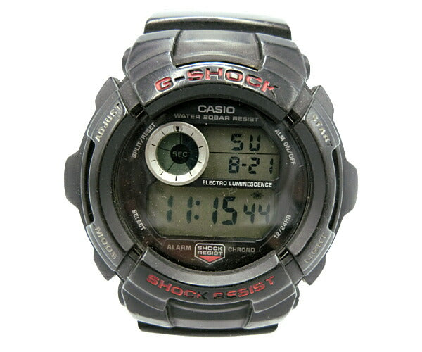 CASIO カシオ G-SHOCK デジタル 腕時計 G-2000-1JF 中古  クォーツ ブラック 黒 メンズ カジュアル