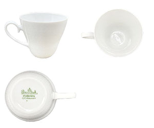 Royal Copenhagen ロイヤルコペンハーゲン カップ&ソーサー 4客 セット 中古  陶磁器 ティーカップ ホワイト ブランド 洋食器