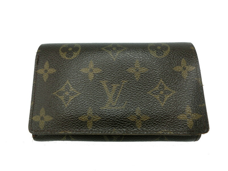 LouisVuitton モノグラム ポルトフォイユトレゾール 中古  ルイヴィトン LV ブランド ファッション２つ折り財布