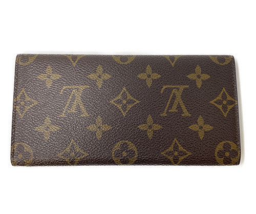 LOUIS VUITTON ルイヴィトン モノグラム ポルト 円 M61820 中古  MI8910 長札入れ ウォレット ブランド ユニセックス メンズ