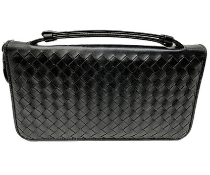 BOTTEGA VENETA ボッテガヴェネタ イントレチャート オーガナイザー 中古  169730 V4651 1000 財布 ウォレット ブラック 黒 メンズ