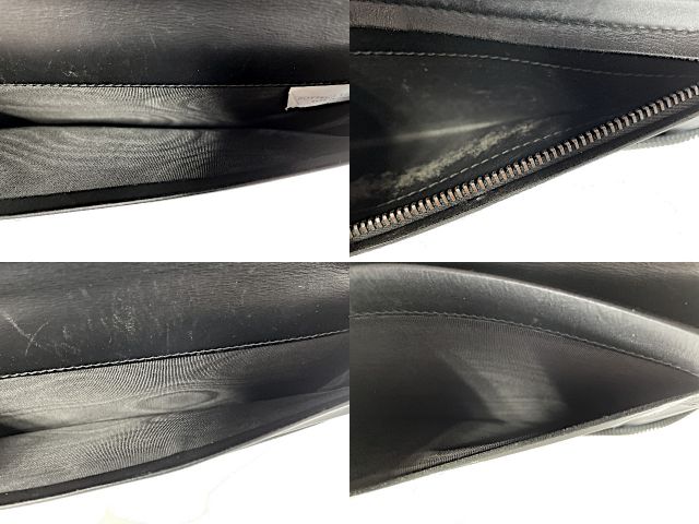 BOTTEGA VENETA ボッテガヴェネタ イントレチャート オーガナイザー 中古  169730 V4651 1000 財布 ウォレット ブラック 黒 メンズ