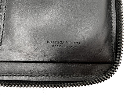 BOTTEGA VENETA ボッテガヴェネタ イントレチャート オーガナイザー 中古  169730 V4651 1000 財布 ウォレット ブラック 黒 メンズ