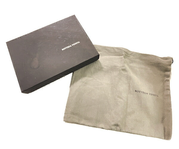 BOTTEGA VENETA ボッテガヴェネタ イントレチャート オーガナイザー 中古  169730 V4651 1000 財布 ウォレット ブラック 黒 メンズ