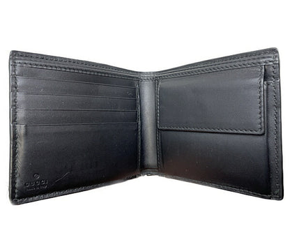 GUCCI グッチ GGプラス 二つ折り財布 中古  408826 534563 ブラック 黒 メンズ ウォレット ブランド