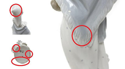 LLADRO nao 女性 フィギュリン 中古  リヤドロ 置物 コレクション インテリア ブランド おしゃれ