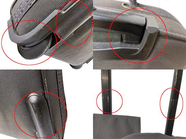 HERMES エルメス エールライン キャリーバッグ 中古  PP-B グレー スーツケース ブランド キャンバス トラベル 旅行用