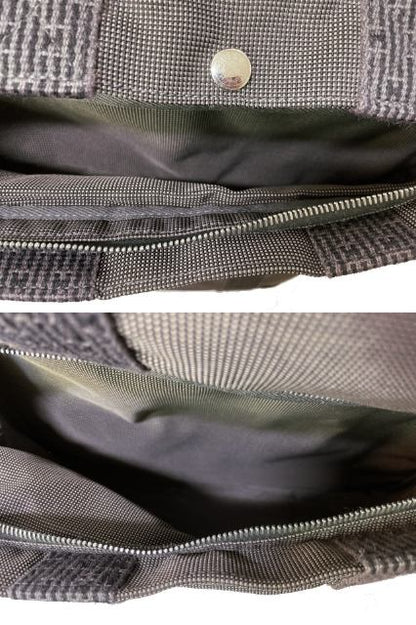 HERMES エルメス エールライン キャリーバッグ 中古  PP-B グレー スーツケース ブランド キャンバス トラベル 旅行用