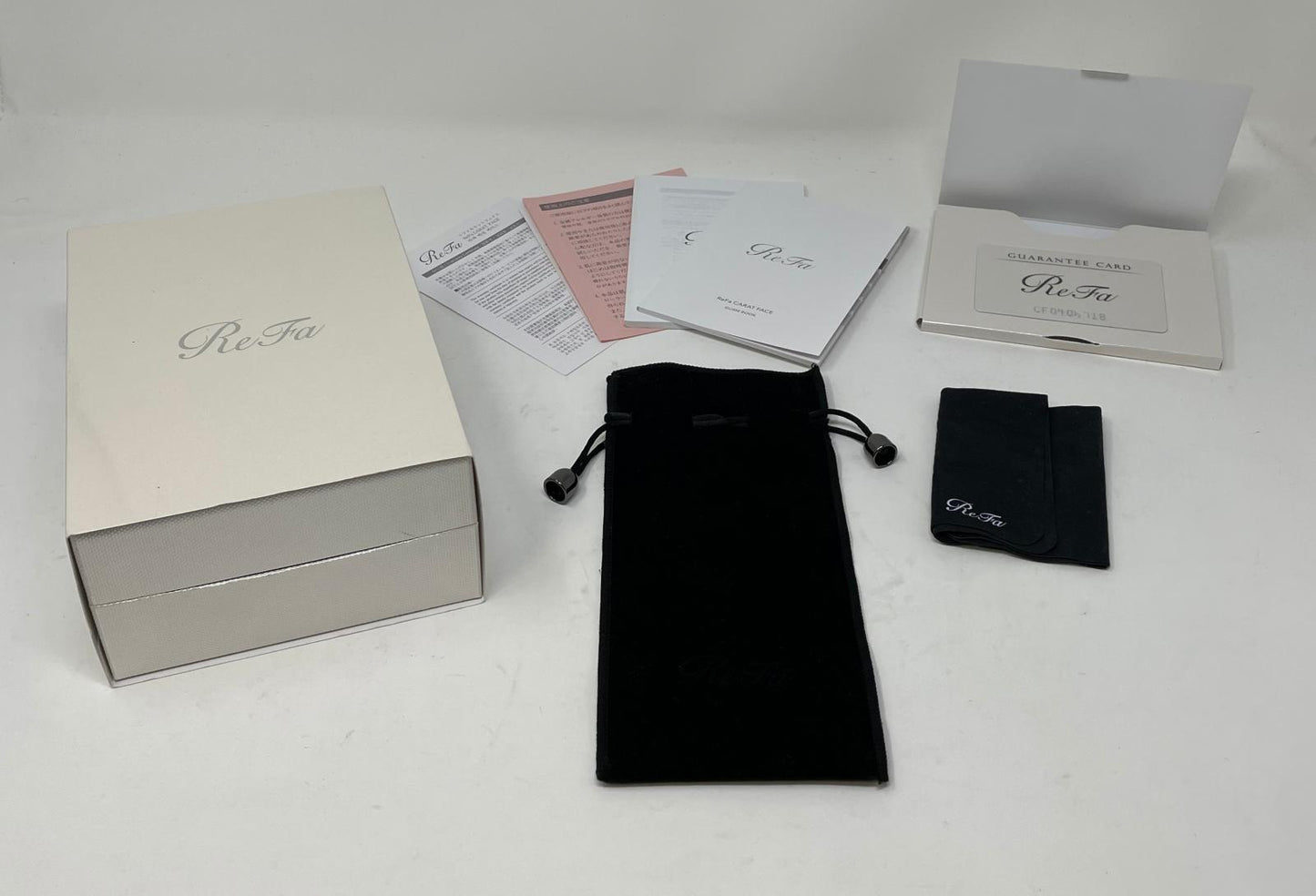 refa 美顔ローラー RF-CF1842B 中古  リファ 美容 ケア 美顔器 ほうれい線 むくみ マッサージ
