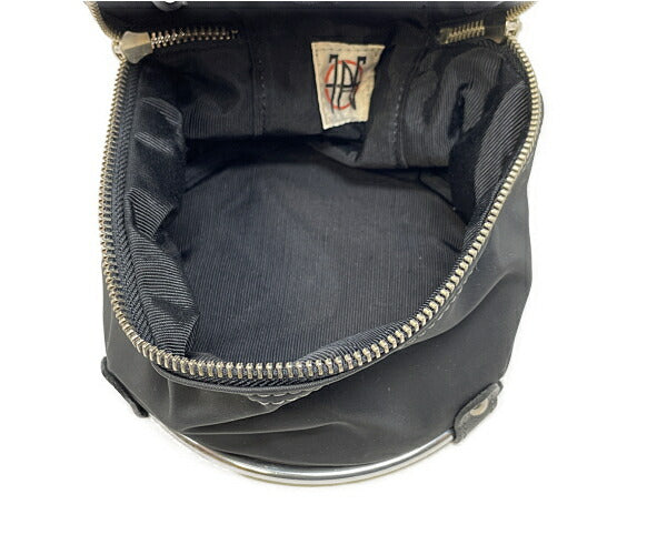 Jean Paul Gaultier ジャンポールゴルチエ バニティ バッグ 中古  ポーチ ハンドバッグ ミニ 小さめ ナイロン レディース ブラック