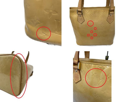 LOUIS VUITTON ヴェルニ ヒューストン M91004 中古  ルイ ヴィトン トート バッグ 鞄 ブランド おしゃれ 総柄
