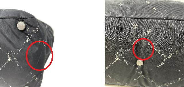 CHANEL 旧 トラベルライン トート バッグ MM 中古  シャネル 鞄 ハンド ブランド おしゃれ ナイロン 通勤 A4