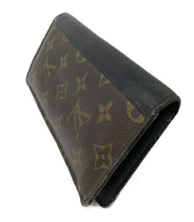 LOUIS VUITTON モノグラム マカサー ポルトフォイユタノン 中古  ルイヴィトン M93800 2つ折り 長財布 ブランド おしゃれ 小銭入