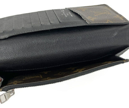 LOUIS VUITTON モノグラム マカサー ポルトフォイユタノン 中古  ルイヴィトン M93800 2つ折り 長財布 ブランド おしゃれ 小銭入