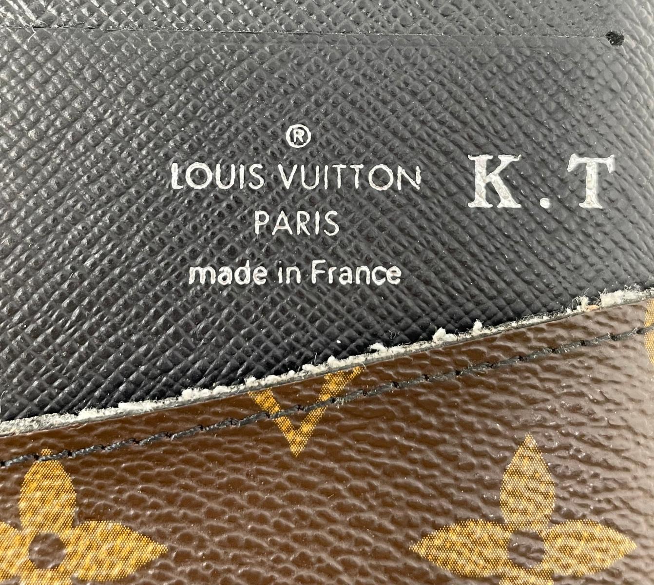 LOUIS VUITTON モノグラム マカサー ポルトフォイユタノン 中古  ルイヴィトン M93800 2つ折り 長財布 ブランド おしゃれ 小銭入