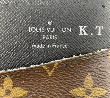 LOUIS VUITTON モノグラム マカサー ポルトフォイユタノン 中古  ルイヴィトン M93800 2つ折り 長財布 ブランド おしゃれ 小銭入