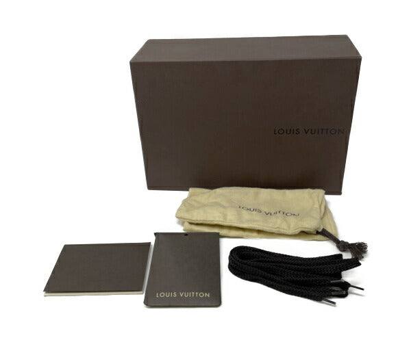 LOUIS VUITTON スウェード スニーカー 5 約22.5cm 中古  ルイヴィトン 靴 シューズ ブランド おしゃれ レディース