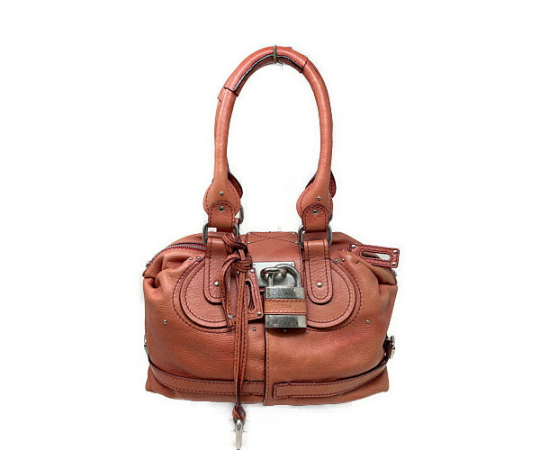 Chloe パディントン トート バッグ 04 05 51 5191 中古  クロエ ハンド 鞄 ブランド おしゃれ レザー 本革 通勤